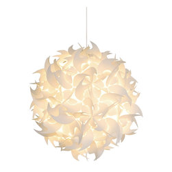 Akari Lanterns - Hooks Hanging Pendant Lamp, Deluxe - Pendant Lighting