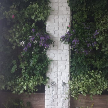 Jardim vertical varanda gourmet