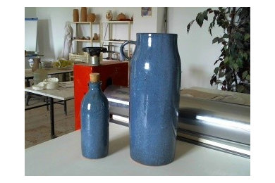 Diseño ceramico azul