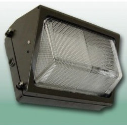 40 Watt LED Medium Size Wall Pack - 4011 Lumens - DLC Approved - Light Bulbs