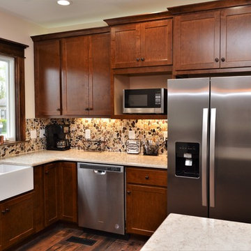 Lieters Ford, IN. BaileyTown Select. Maple Craftsman Inspired Kitchen