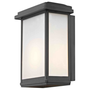Modern Outdoor Wall Sconce Black