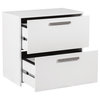 Alaska 31'' Wide 2 Drawer Modern Home Office Lateral File Cabinet