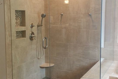 Inspiration for a transitional bathroom remodel in Cincinnati