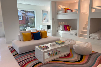 This is an example of a contemporary kids' room in Other.