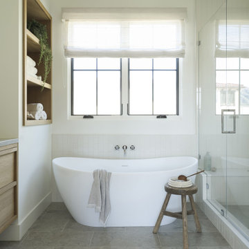 Malibu Scandinavian Modern Master Bathroom