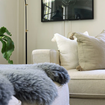 Award-Winning Living Room & Entry Design