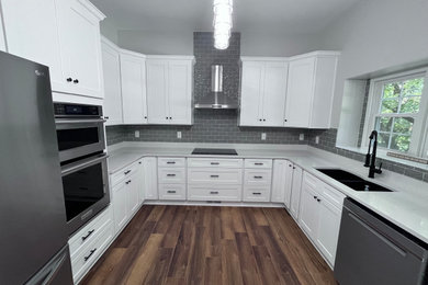 Kitchen - modern kitchen idea in Other