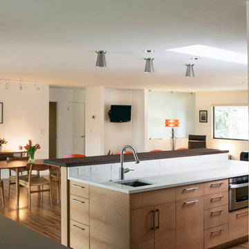 Kitchen, Living, and Family Rooms - AFTER