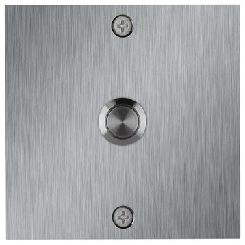 Square Stainless Steel Doorbell