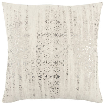 Monofoil Pillow - Natural, Silver