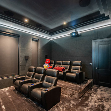 Lounge & Bedroom Home Cinema Installation in Weybridge