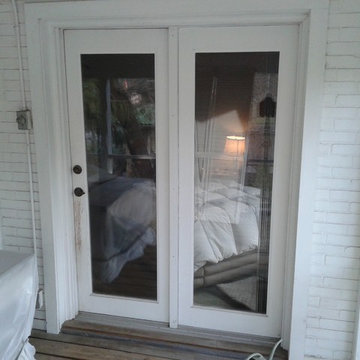 Screen In Porch Before