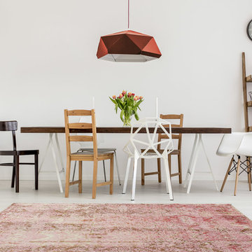 Modern Designer Rug - Beautiful Pink