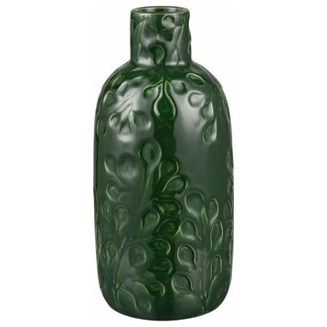 Franklin Top - Large Vase In Traditional Style-10 Inches Tall and 4.5 Inches