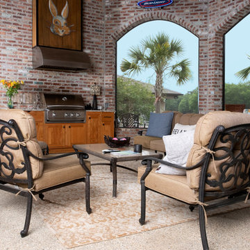 Riverbend Retreat Outdoor Kitchen Gallery