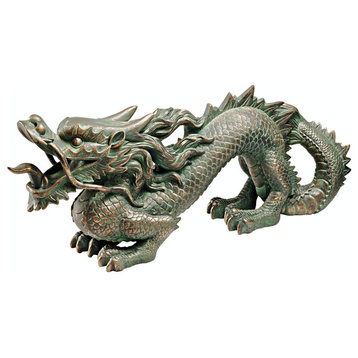 Asian Dragon of the Great Wall Statue