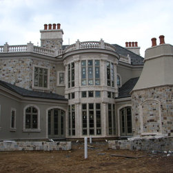 40%Brown 20%Split Field 20%Split Grey 10%Dark 10%Plum - Square & Strips - Siding And Stone Veneer