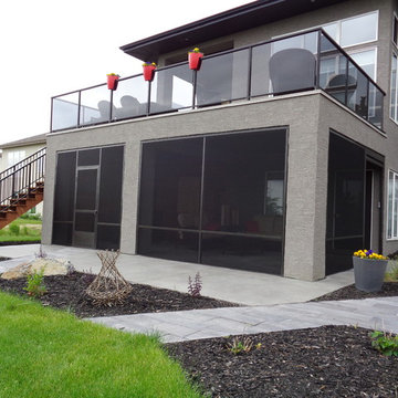 Screened Walk Out Basement