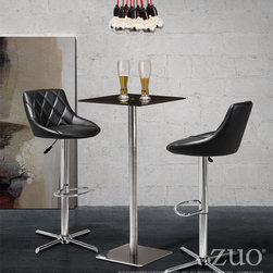 Zuo Devilin Bar Chair - Indoor Pub And Bistro Sets