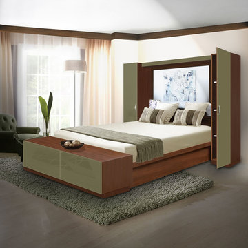 Adalina Pier Wall with Adjustable Shelves