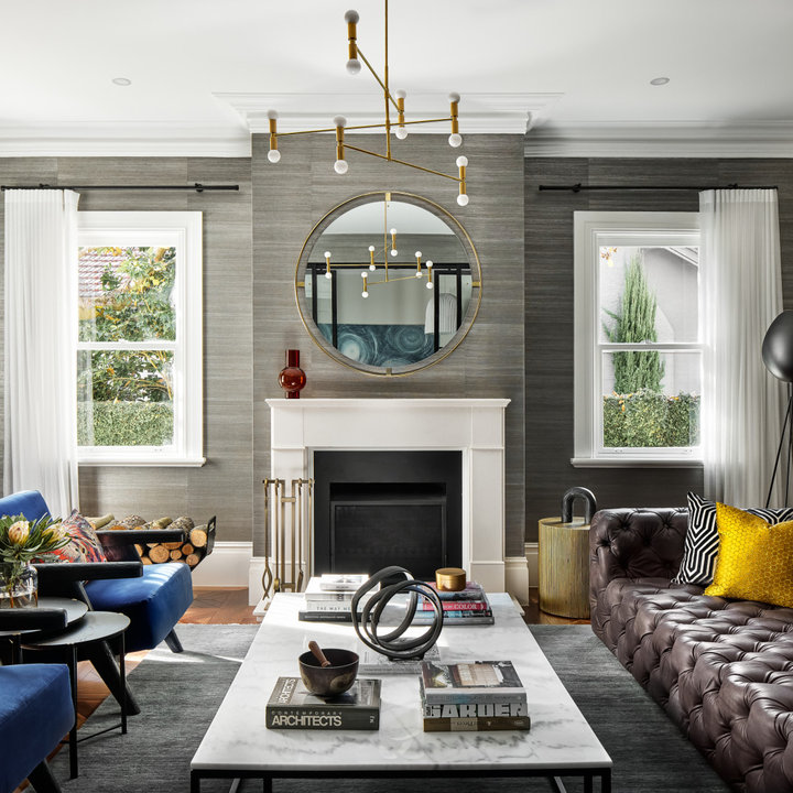 All Fireplaces 75 Beautiful Living Room Ideas & Designs - April 2026 ...