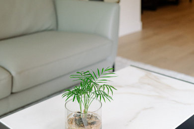 Example of a living room design in Calgary