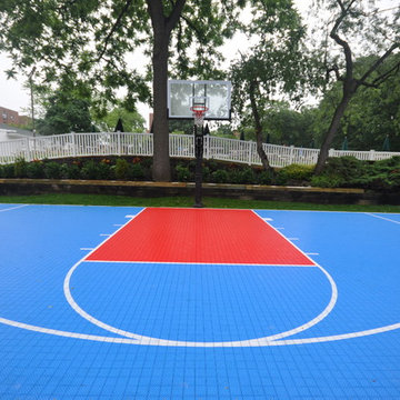 Gappsi Basketball and Shuffle Board Court Installations