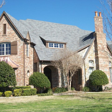 Impact Resistant Shingle / Copper concave bay window