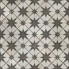 Kings Star Ceramic Floor and Wall Tile, Nero