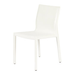 Gina Dining Chair | White (Set of 2) - Dining Chairs