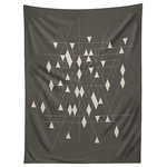 Deny Designs - Iveta Abolina Study in Gray I Tapestry, Medium - The room accessory with so many uses it will have your head spinning! Dress up your wall, bed, chair or use it on the go for a picnic, day at the beach or on the lawn at that show you've been dying to see. However you use it, you'll be the talk of the town when you pair it with art from the Deny Art Gallery! Note: Accessories not included.