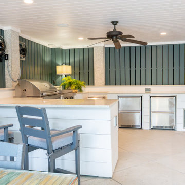 Sullivan's Island Home: Outdoor Kitchen