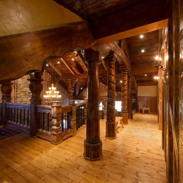 Big Rock Log Home