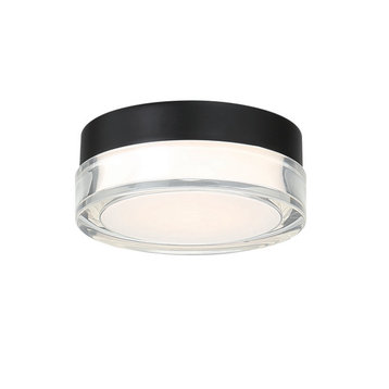 Modern Forms Pi 3" Outdoor Ceiling Light in Black