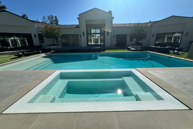 Inspiration for a pool remodel in Los Angeles