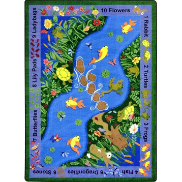 Kid Essentials, Early Childhood You Can Find Rug, 5'4"X7'8"