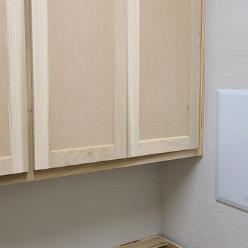 Utility Room Cabinets & Mud Bench