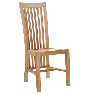 Teak Wood Balero Side Chair