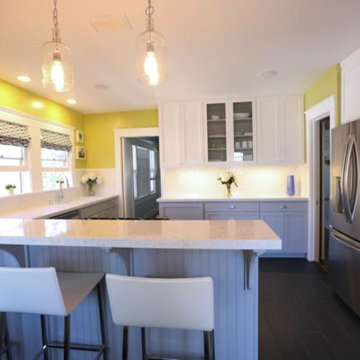 North Park Kitchen Remodel with Shaker Cabinets
