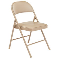 Ultra Comfort Commercial XL Fabric Padded Folding Chair - Cosco