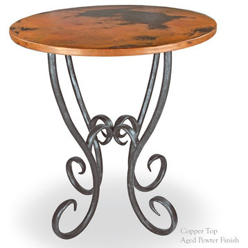 Milan 36" Counter Table With 34" Round Top