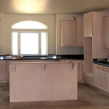Unfinished Maple Kitchen