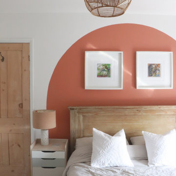 Modern Boho Bedroom-Cornwall