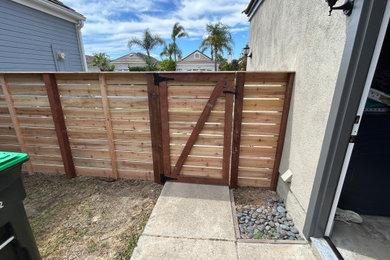Wood Fence Installation in Laguna Hills
