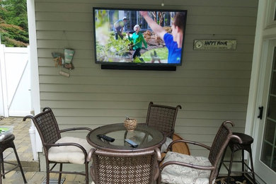 Outdoor Television Setup