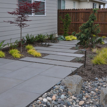 Modern Asian Backyard