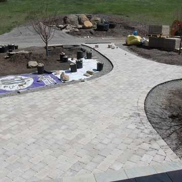 3700 Sq Feet of Paving Stones is NO JOKE!