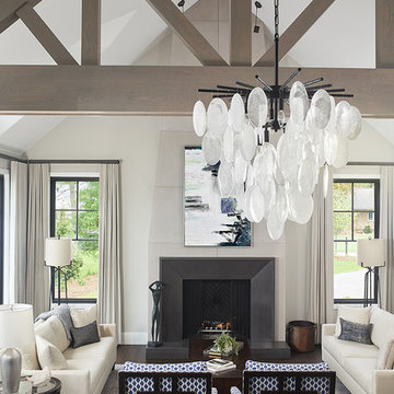 Transitional Living Room