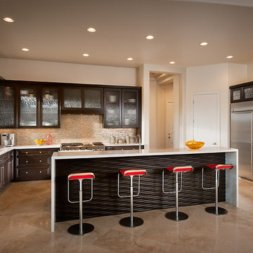 Kitchen island detail